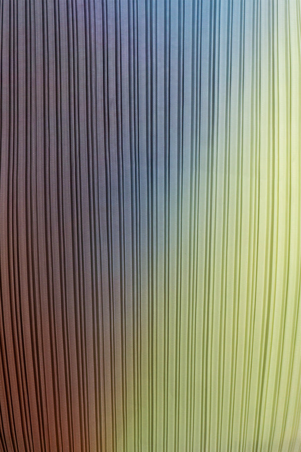 (Back in Stock) Lydia Prism Plissé Satin Dress