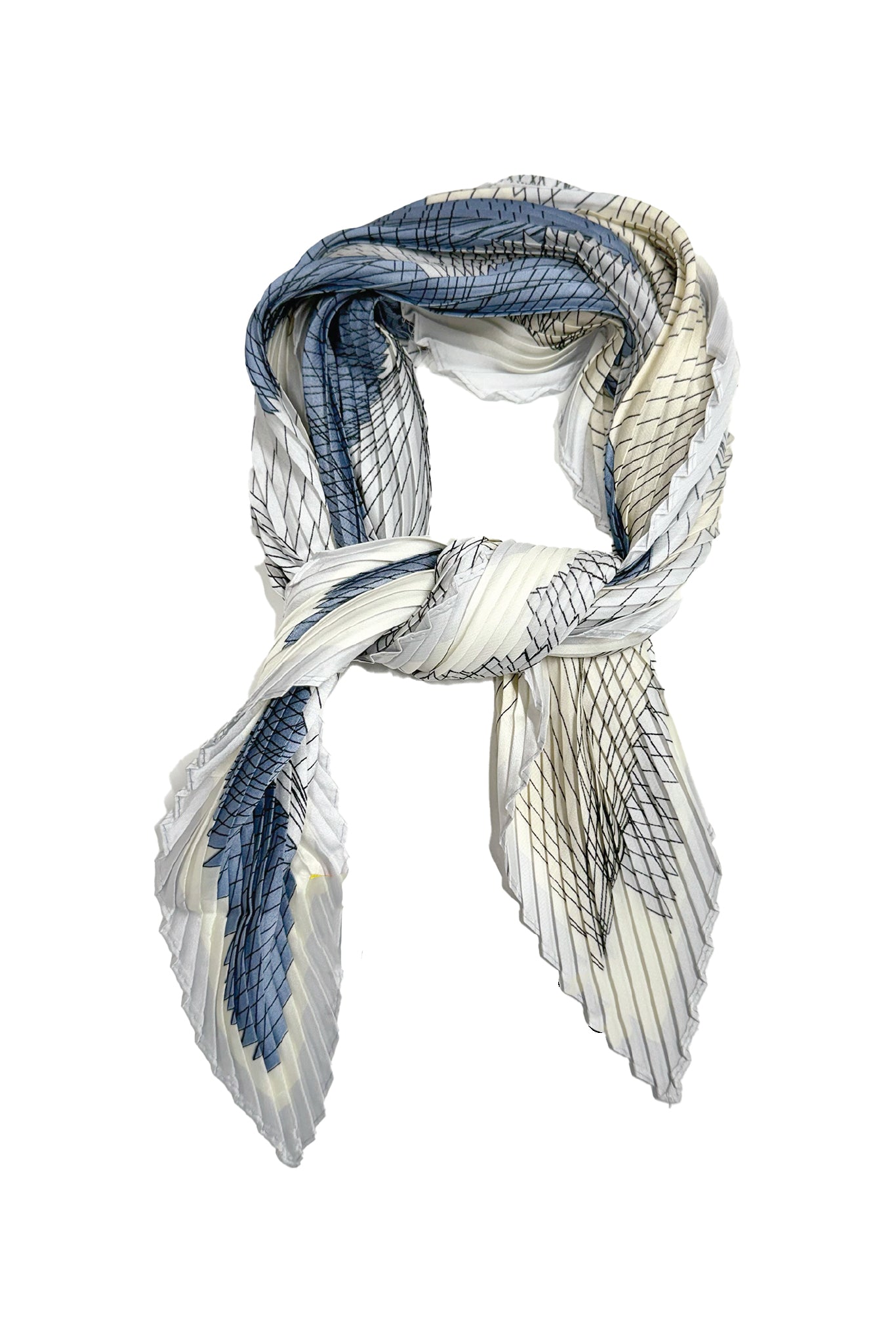 Eliza Plissé Petit Scarf – WILD COSMOS