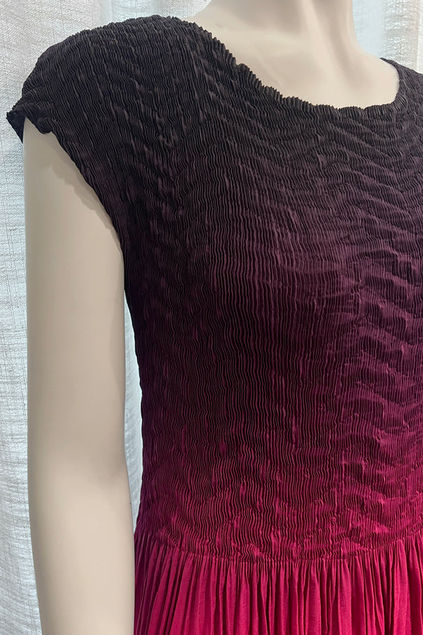 Lizzy Smock Ombre High Low Dress