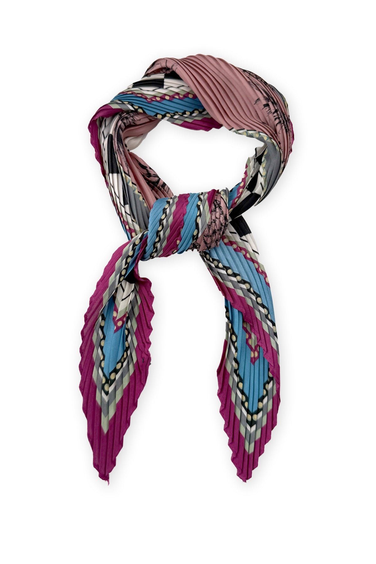 Kira Moroccan Plissé Petit Scarf