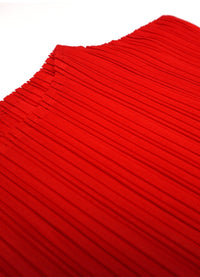 Beth Mock Neck Plissé Tank