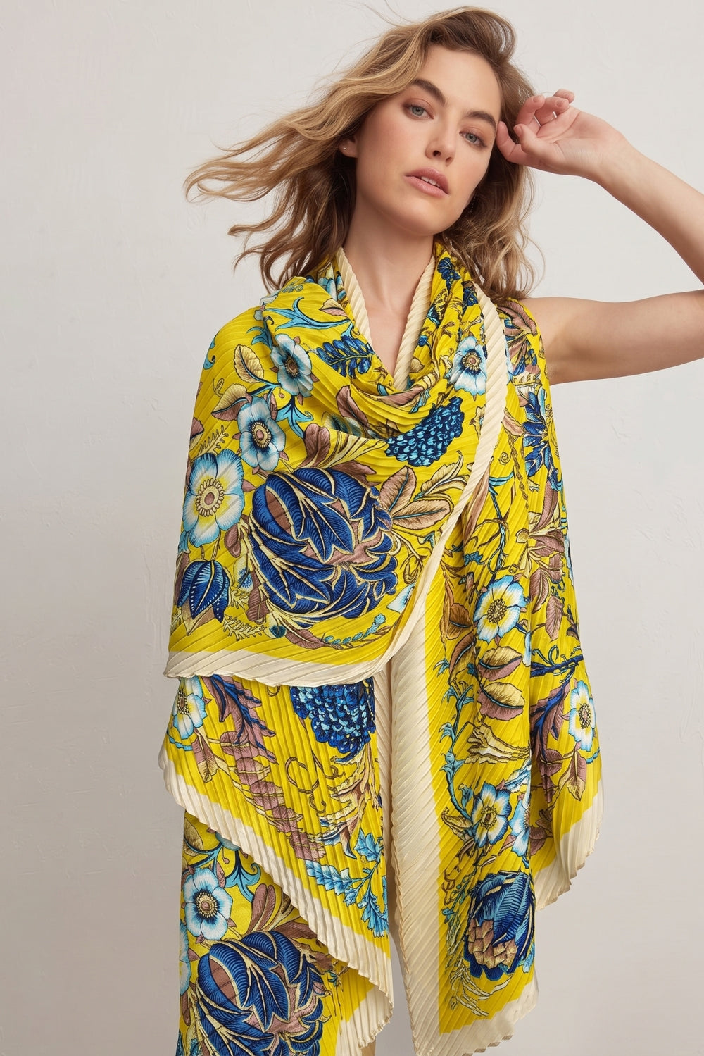 Birdie Grande Plissé Scarf