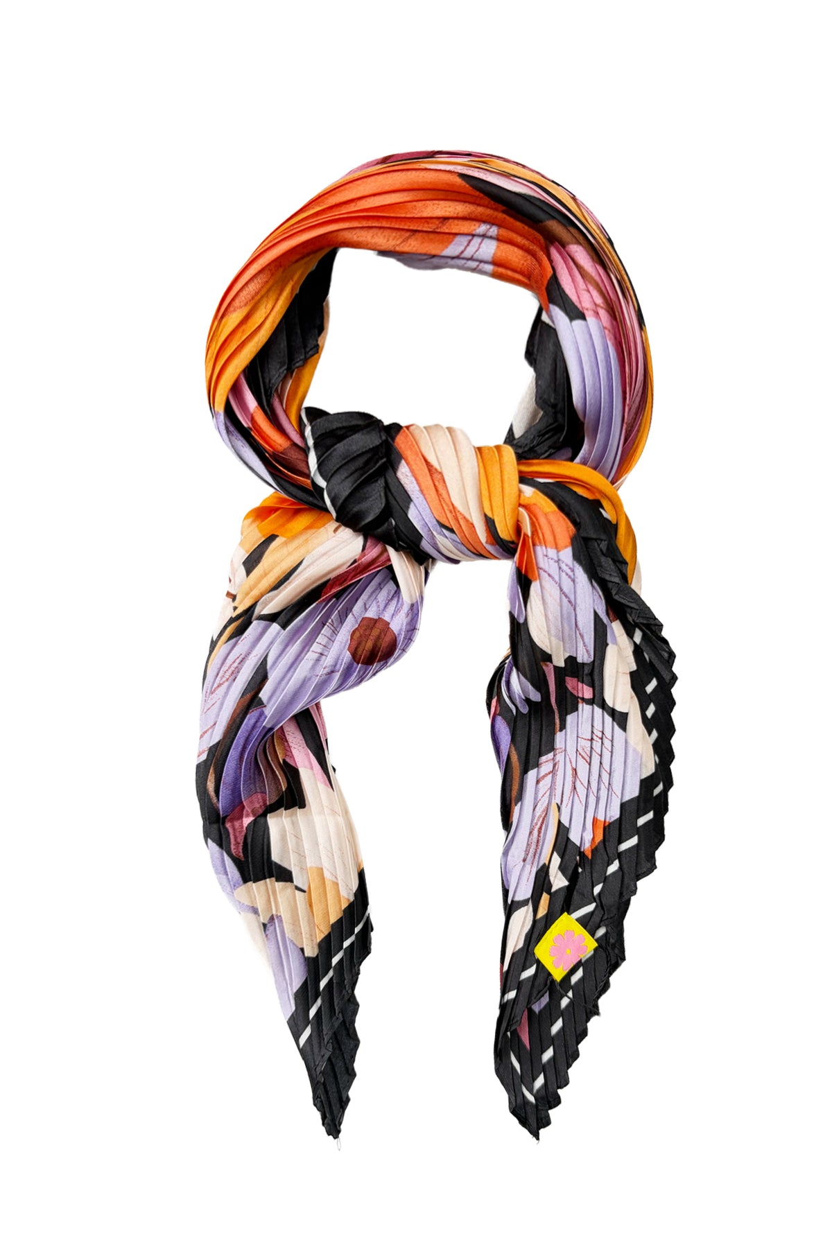 Amber Petit Plissé Scarf