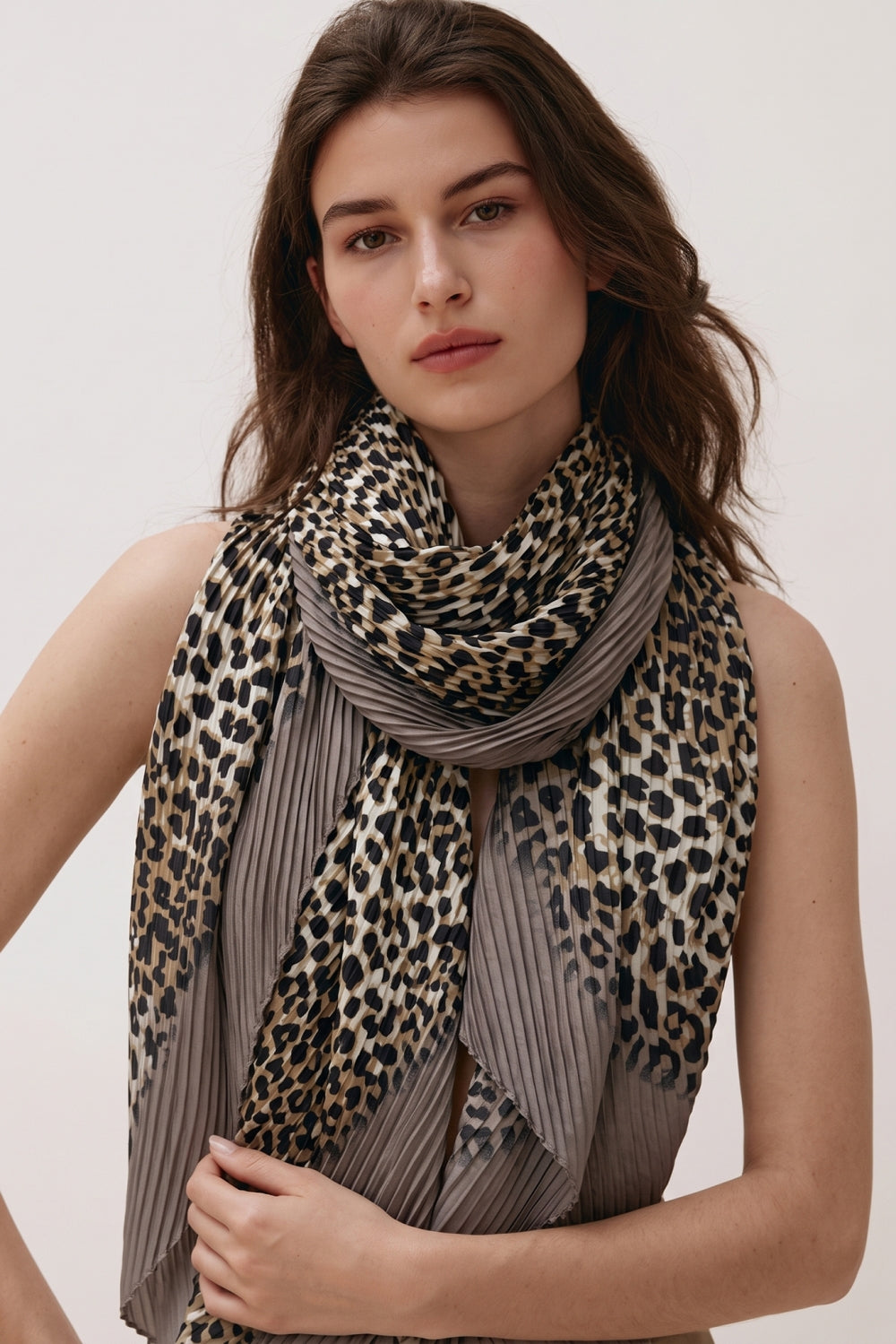 Brooke Grande Plissé Scarf