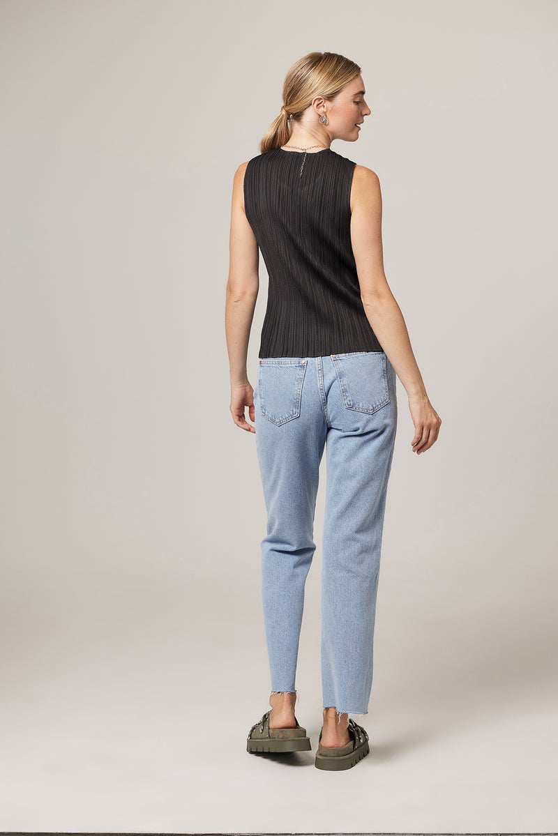 Aria Plissé Tank