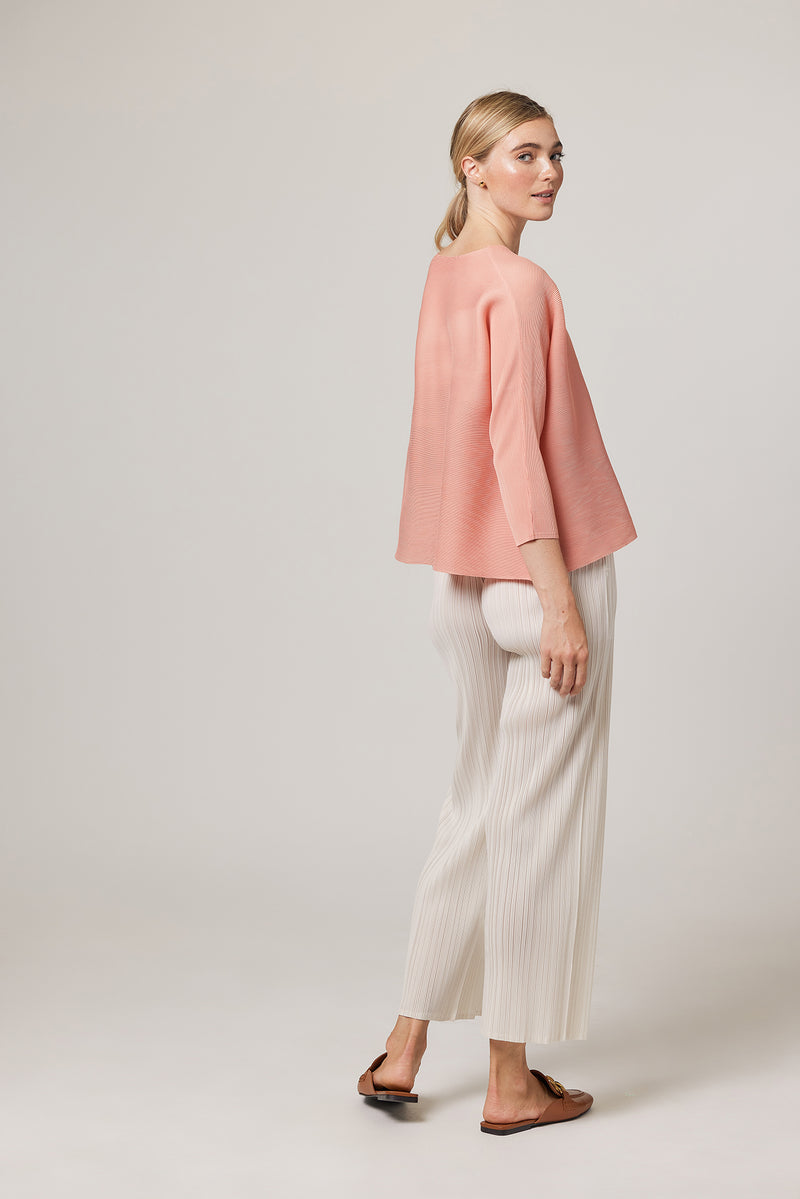 Jessica Full Bloom Crystal Pleats Top