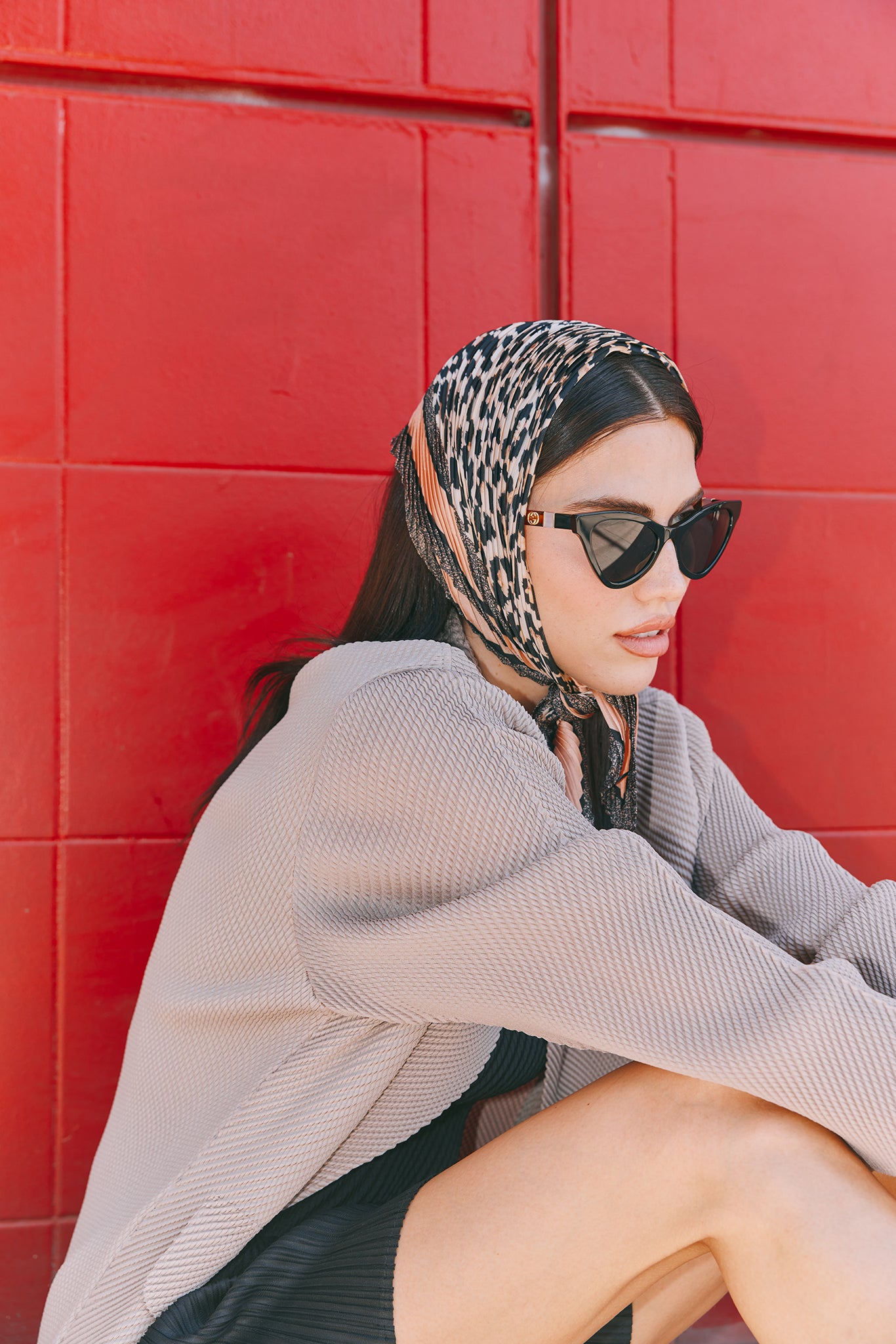 Issa Plissé Petit Scarf – WILD COSMOS