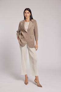 Nina Diagonal Honeycomb Texture Jacket