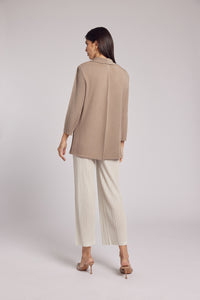 Nina Diagonal Honeycomb Texture Jacket