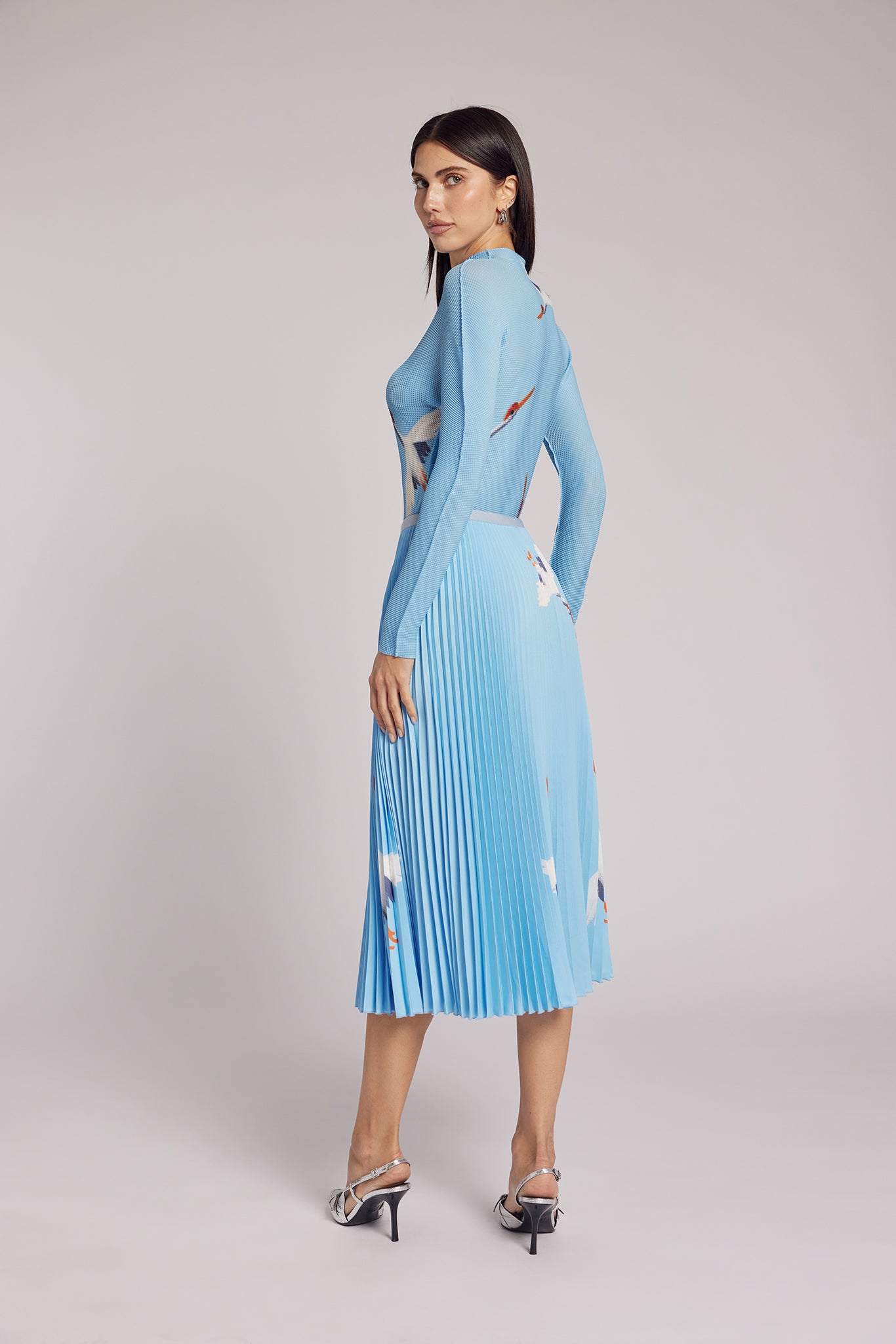 Celia Crane Pleated Skirt – WILD COSMOS