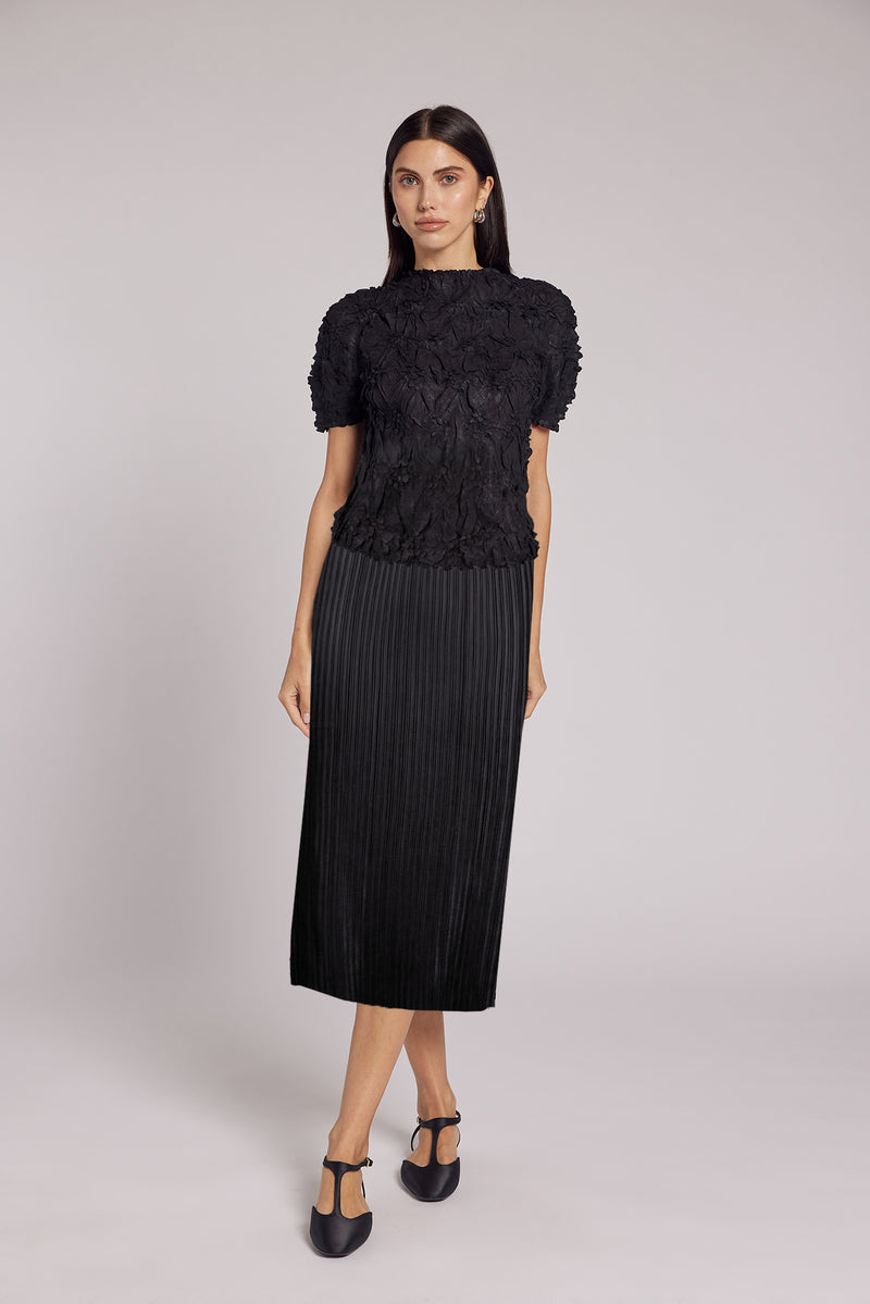 Samantha Chiffon Crunch Texture Top