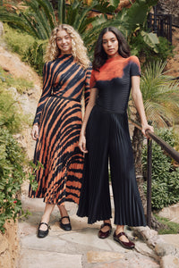 Eve Plissé Palazzo Pant
