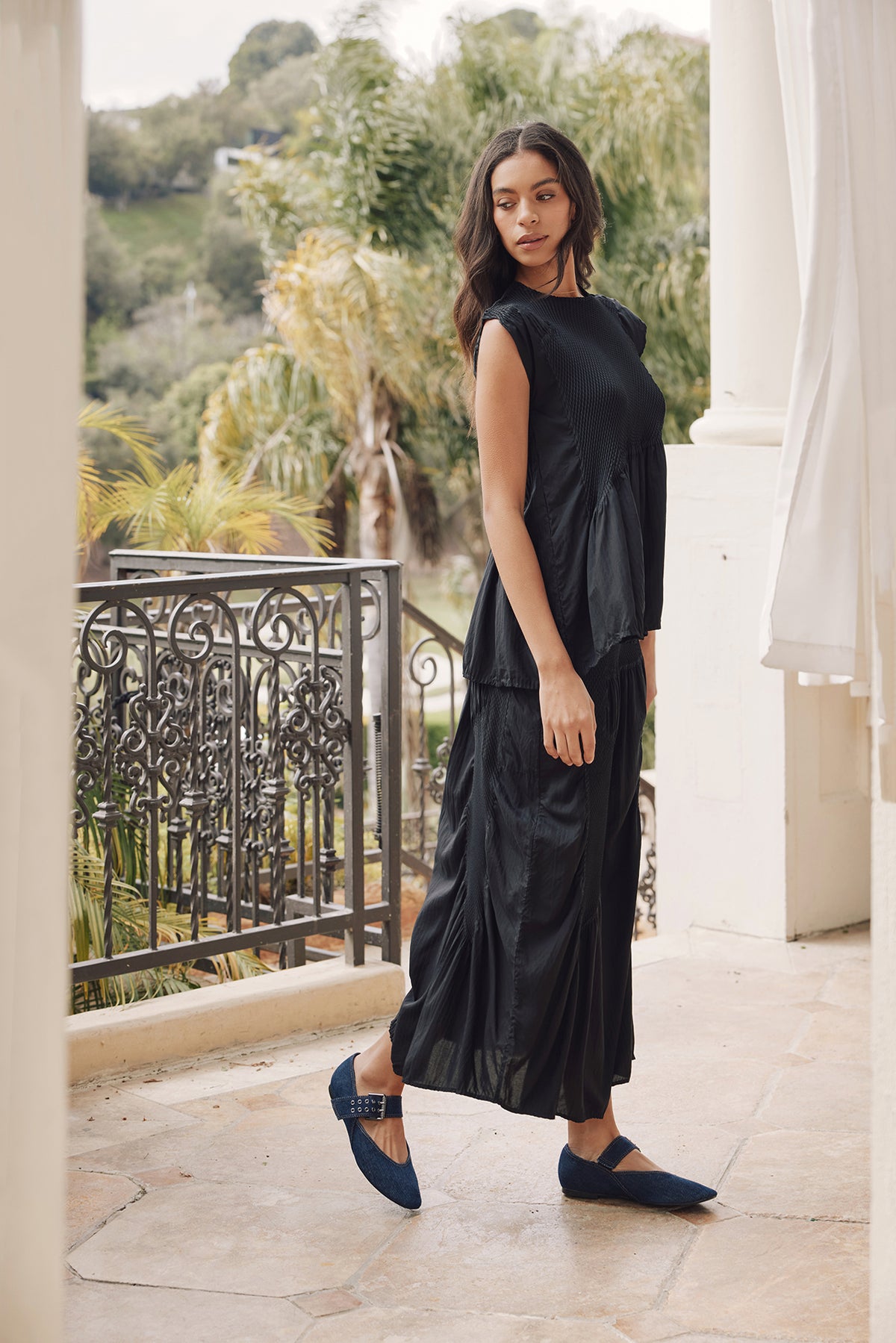 Milano Texture Collaged Skirt