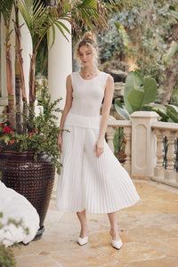 Eve Plissé Palazzo Pant