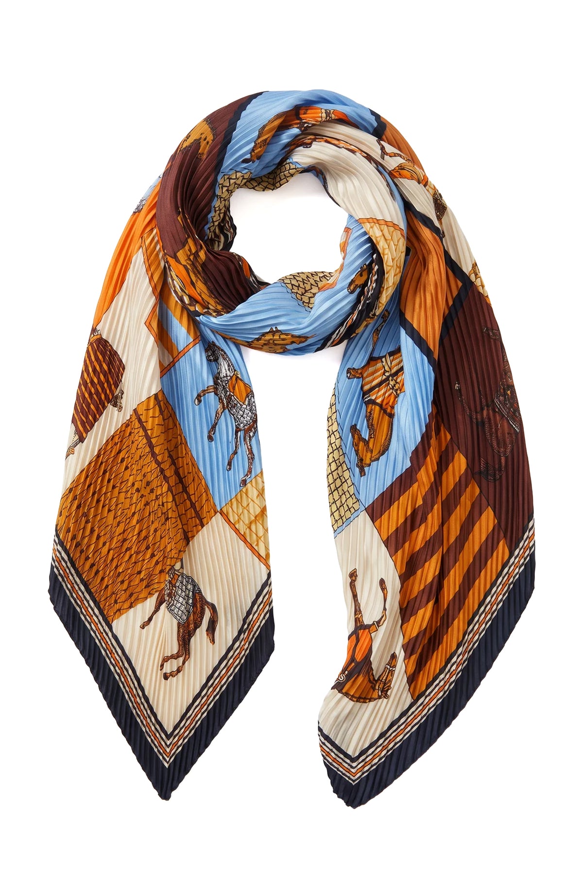 Rory Grande Plissé Scarf