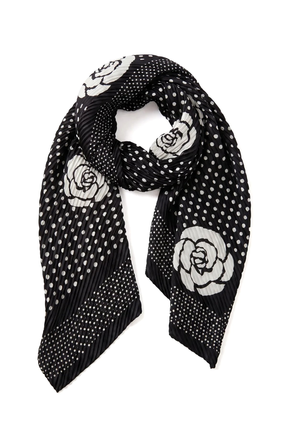 Gwen Grande Plissé Scarf
