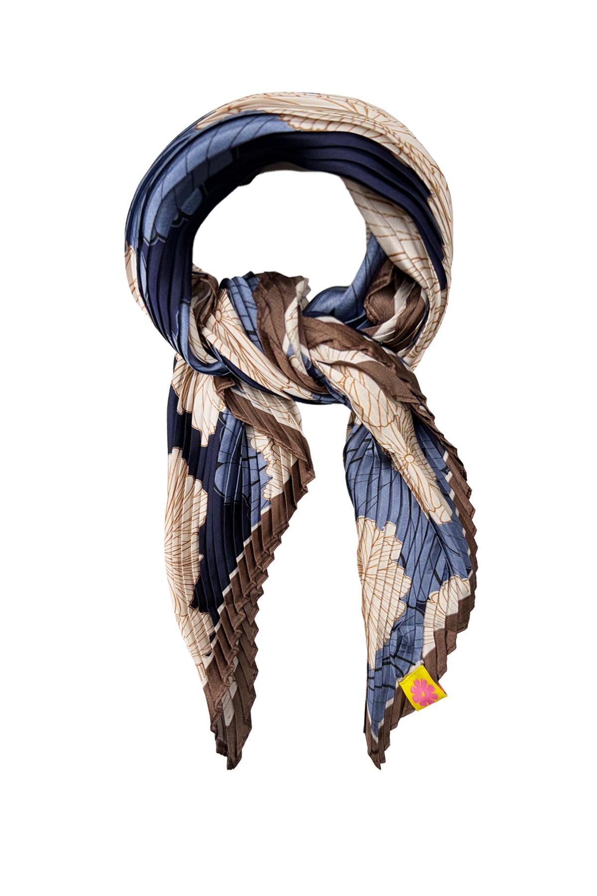 Malia Petit Plissé Scarf