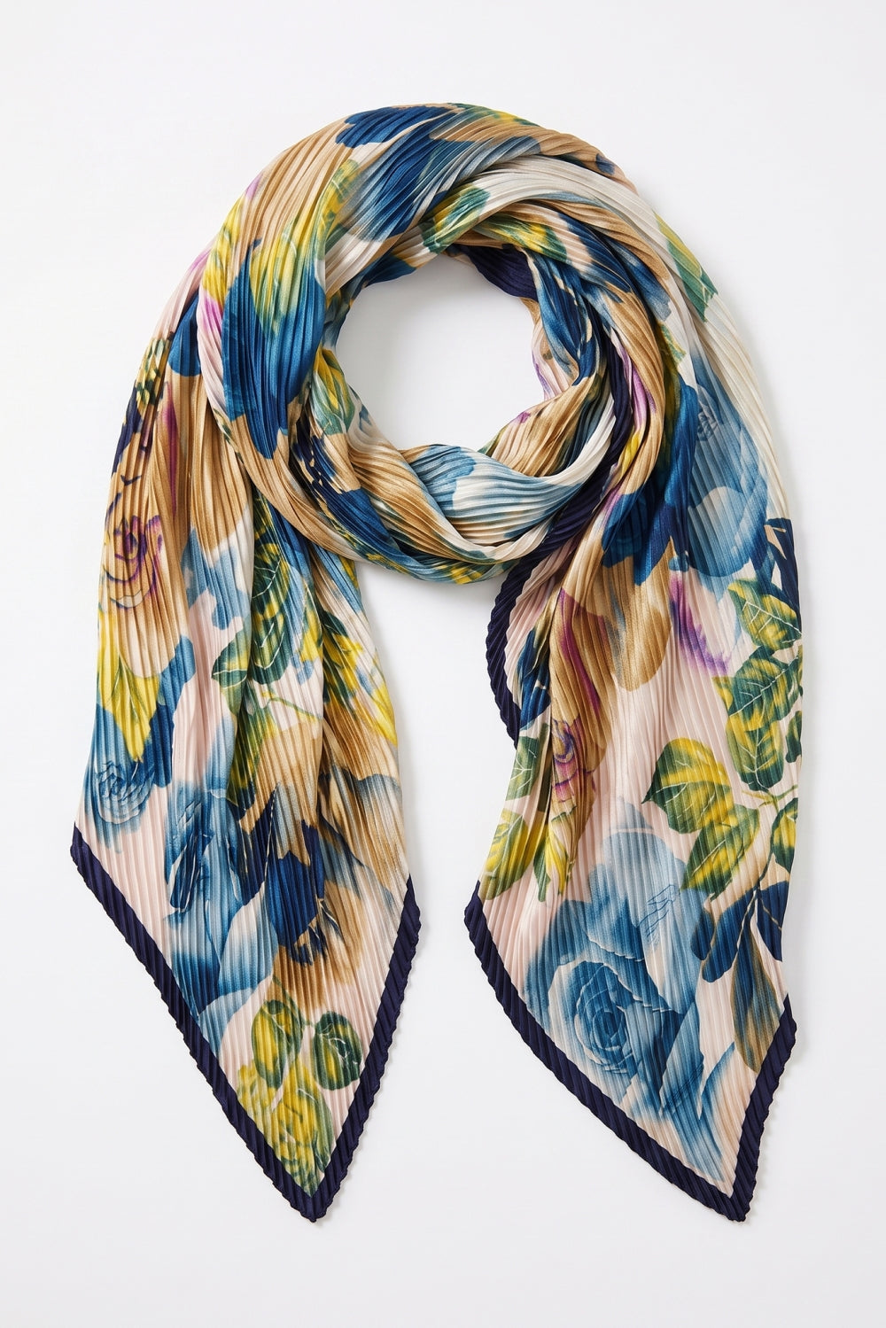 Vera Grande Plissé Scarf