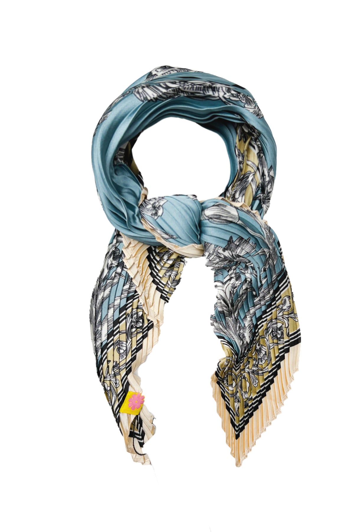 Amalfi Petit Plissé Scarf