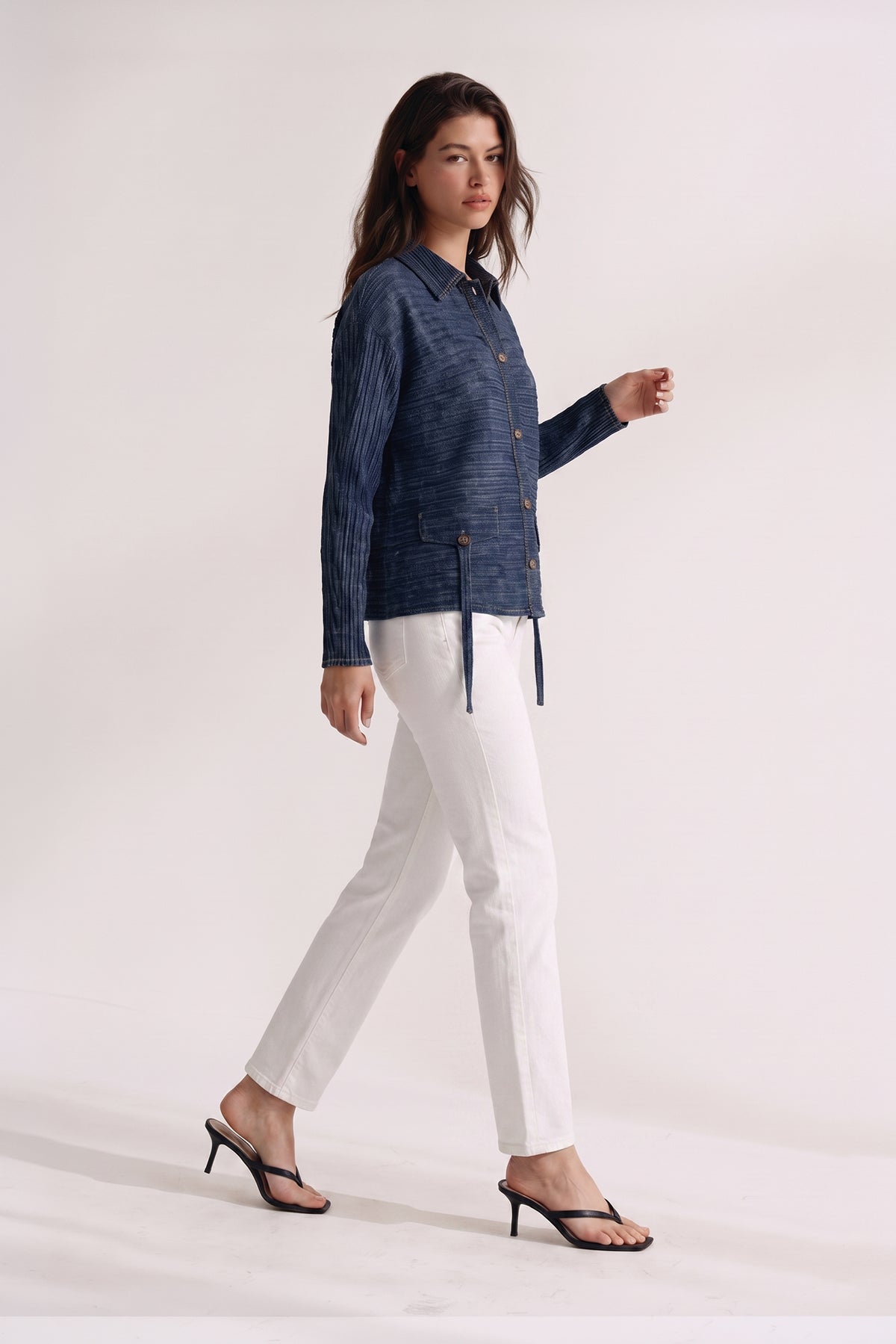 Charlyn Look of Denim Shirt