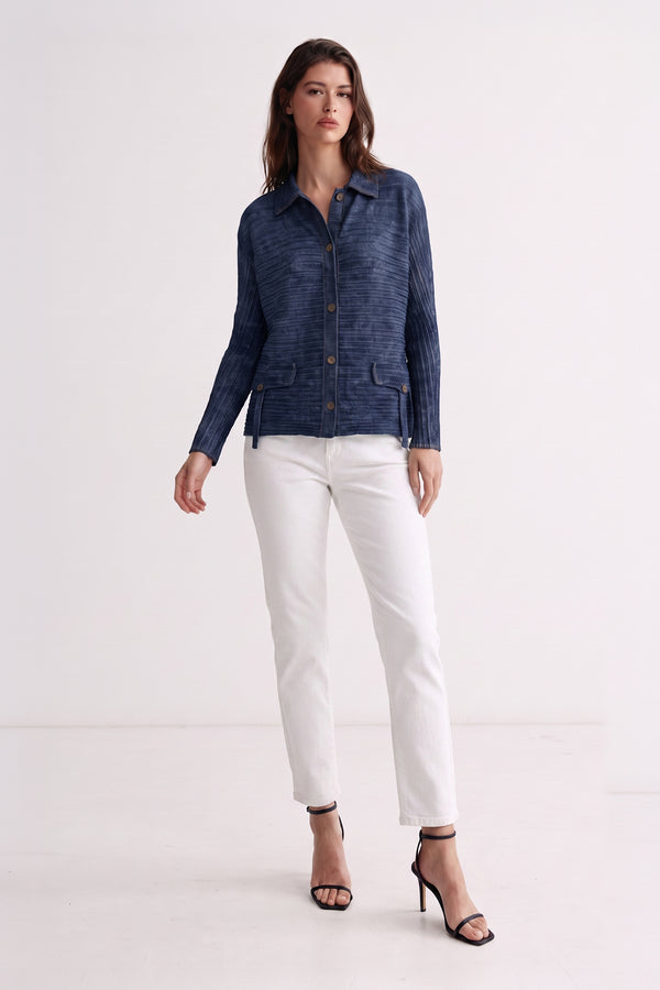 Charlyn Look of Denim Shirt