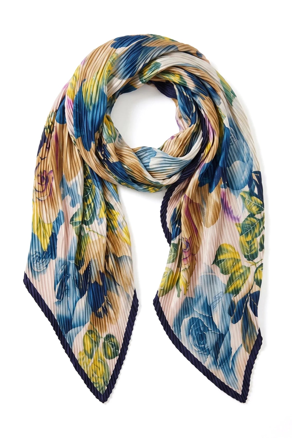 Vera Grande Plissé Scarf