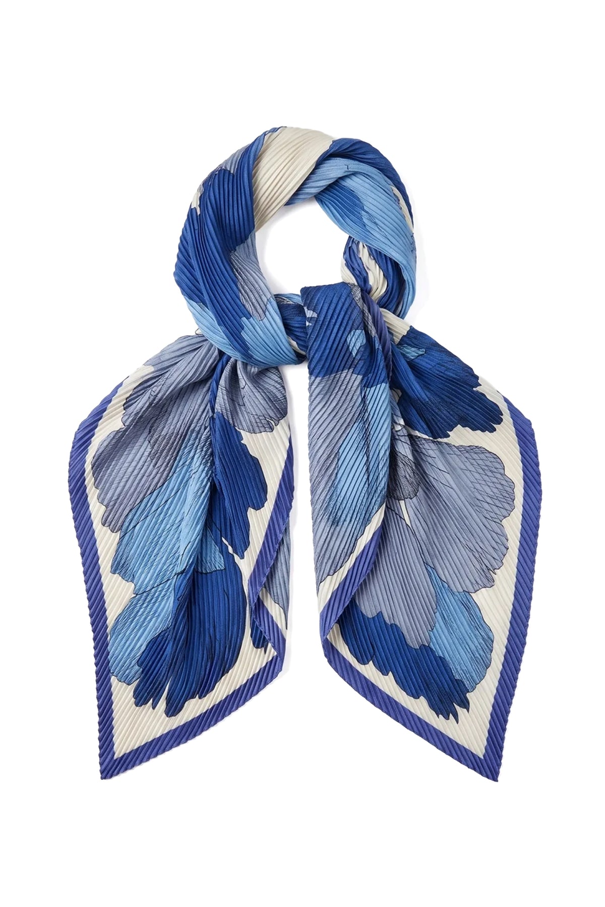 Skylar Grande Plissé Scarf