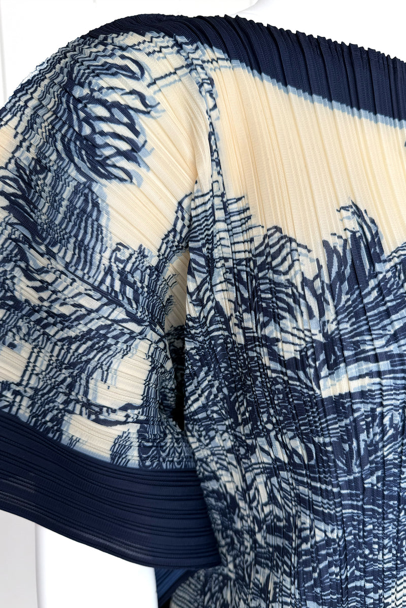 Élodie Plissé Scarf Top