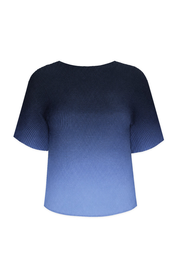 Kate Ombre 3D Honeycomb Loose Top