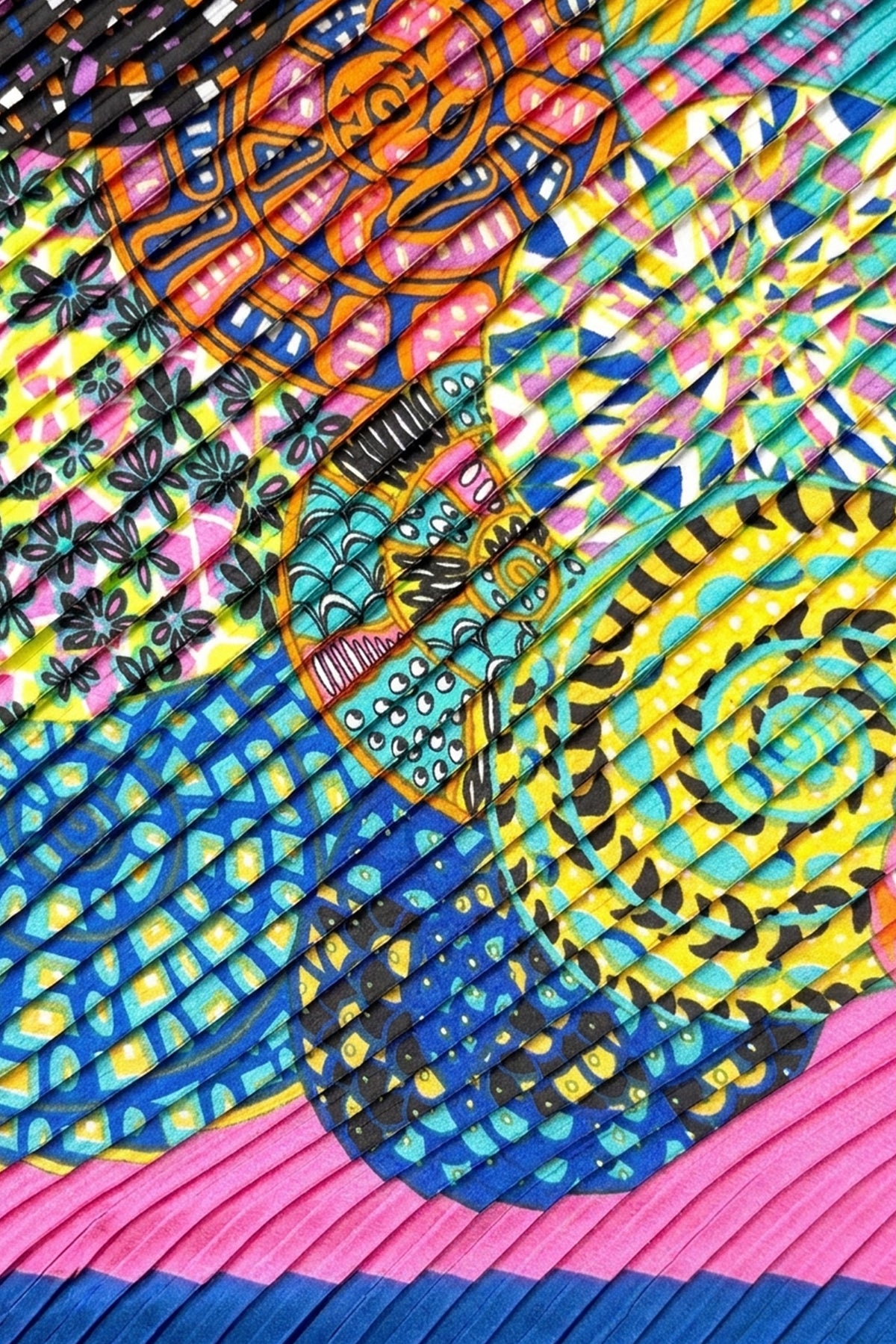 Millie Grande Plissé Scarf