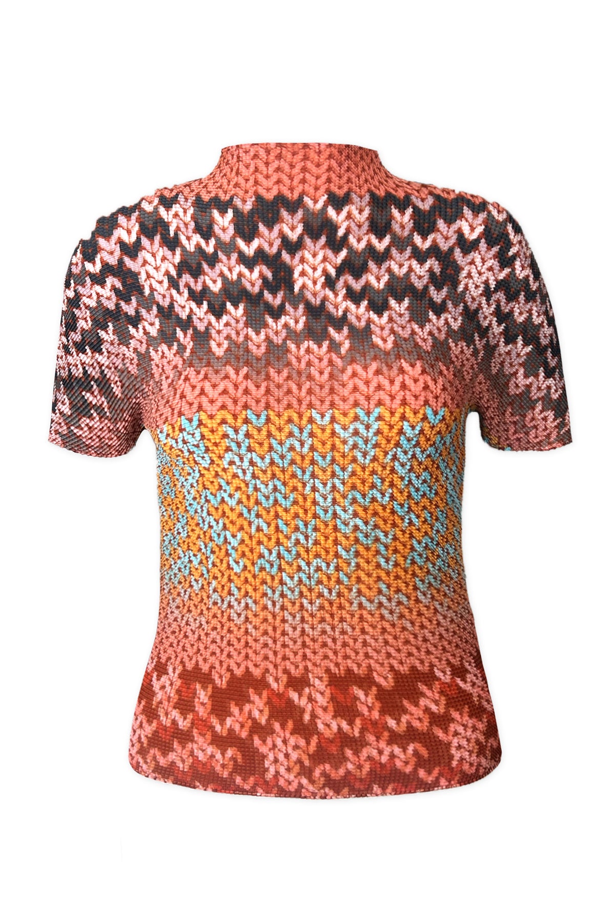 Sienna Bohemian 3D Honeycomb Texture Top