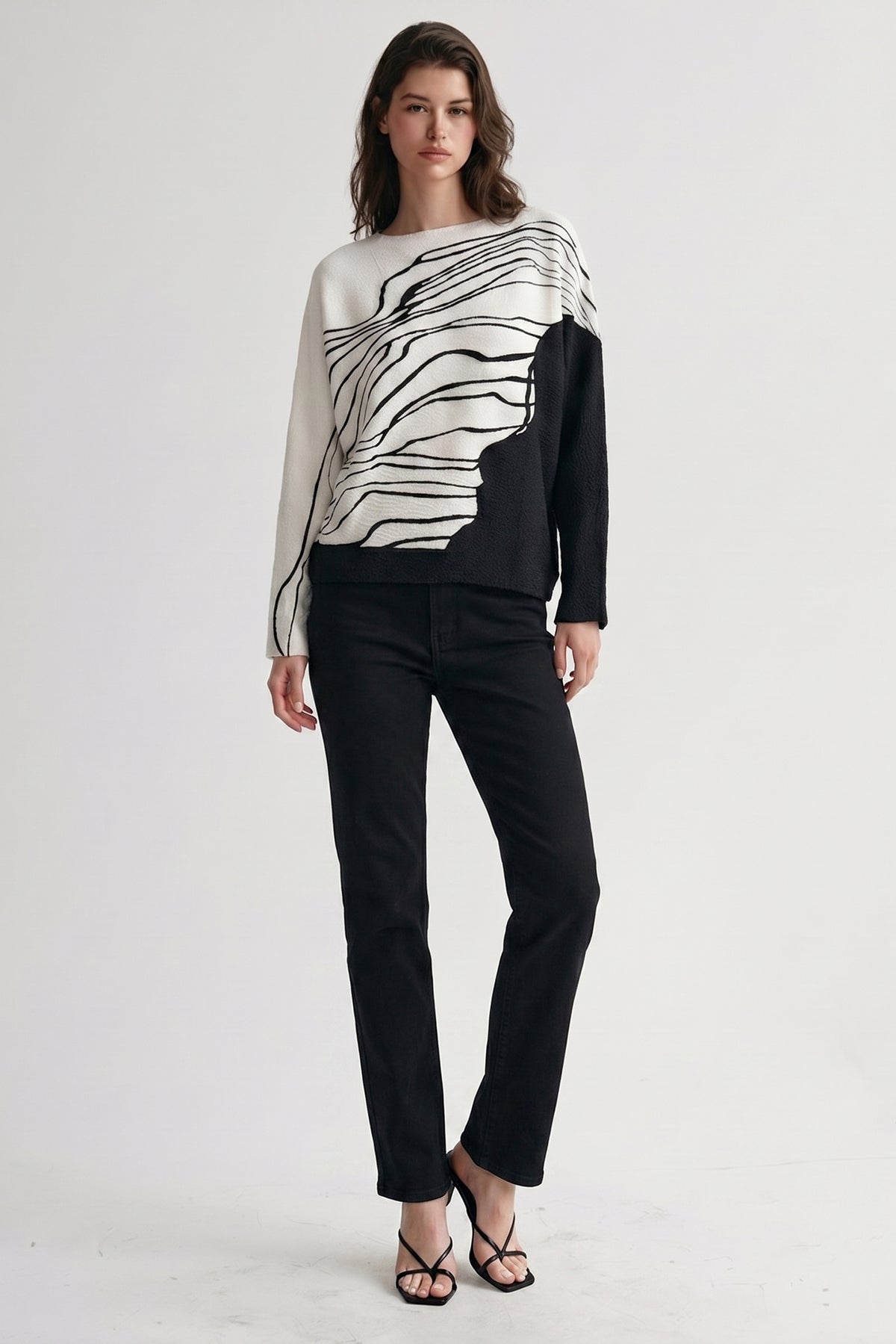 Amelia River Texture Top