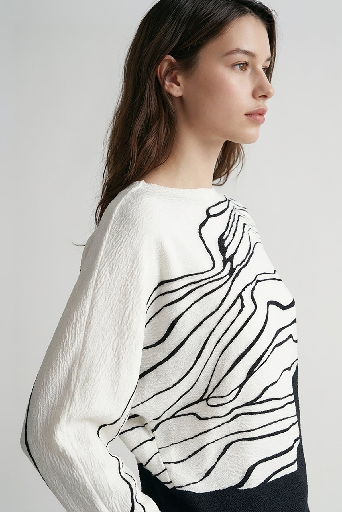 Amelia River Texture Top