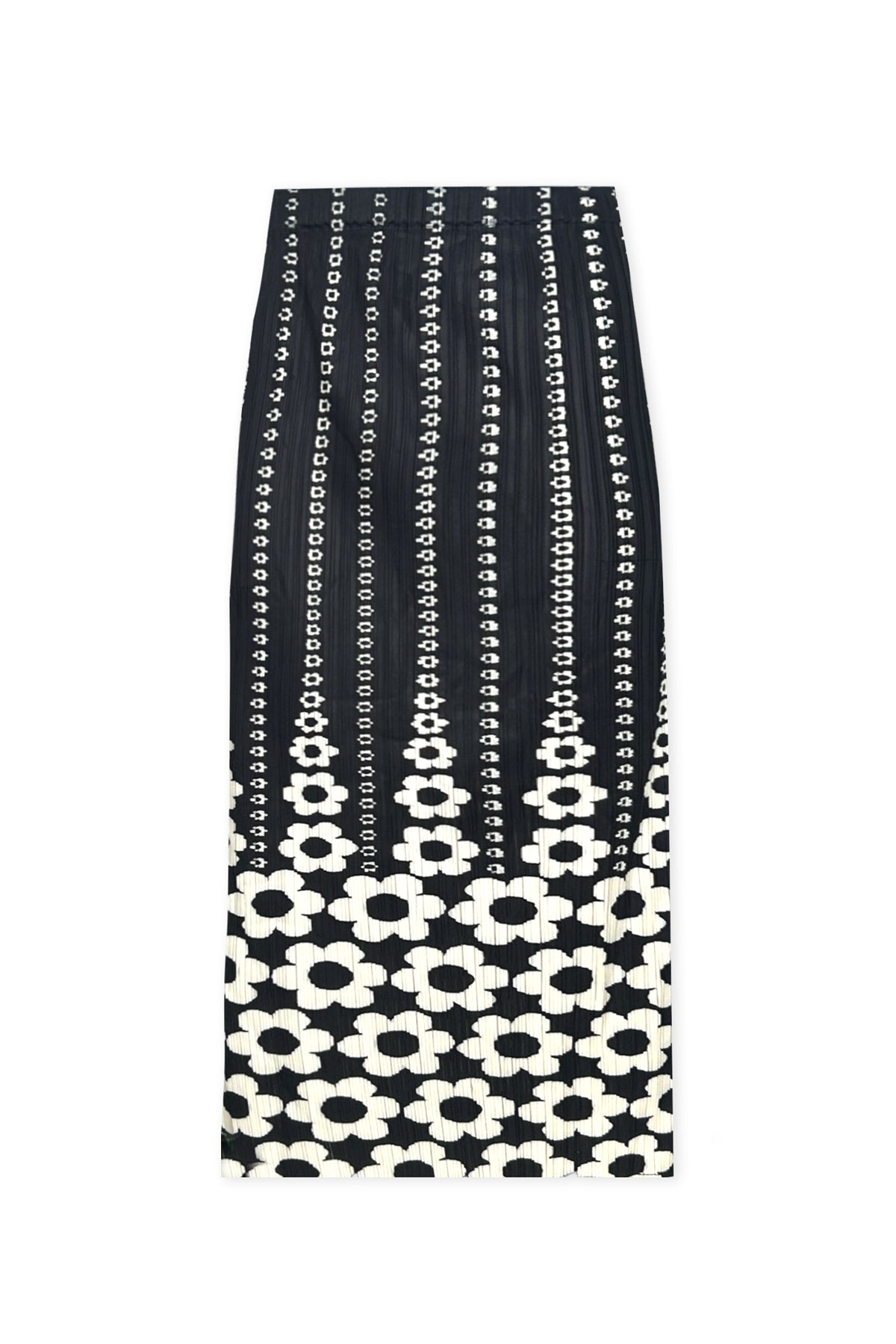 Lillibet Daisy Plissé Satin Skirt