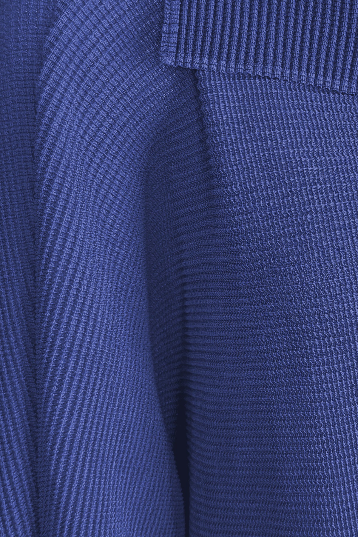 Joy V-Neck 3D Honeycomb Top - Bluebell