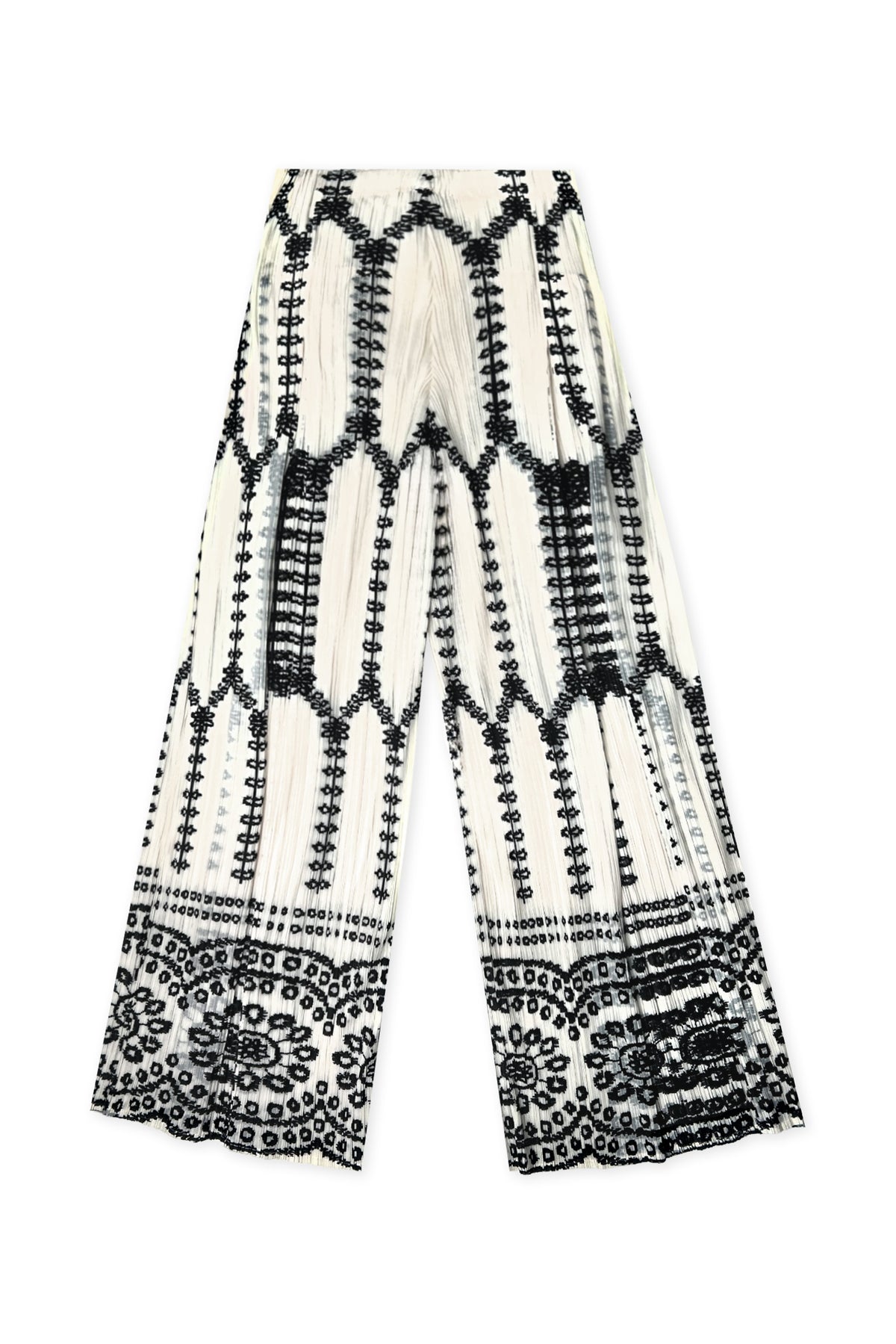 Dolce Lace Print Palazzo