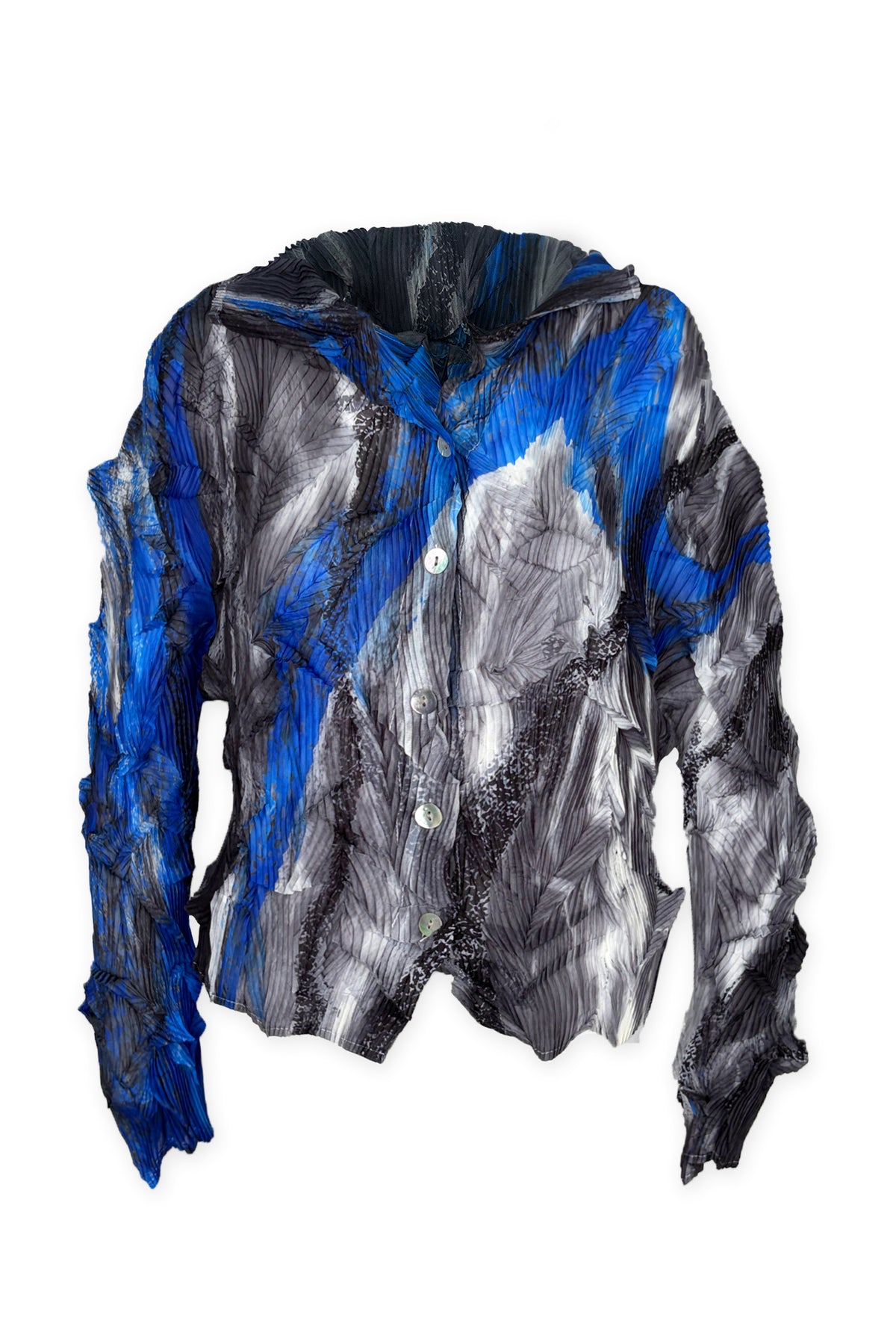 Amara Abstract Print Top