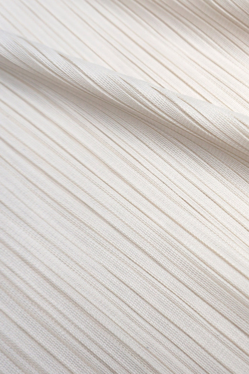 Rachel Plissé Satin Pull-on Pant