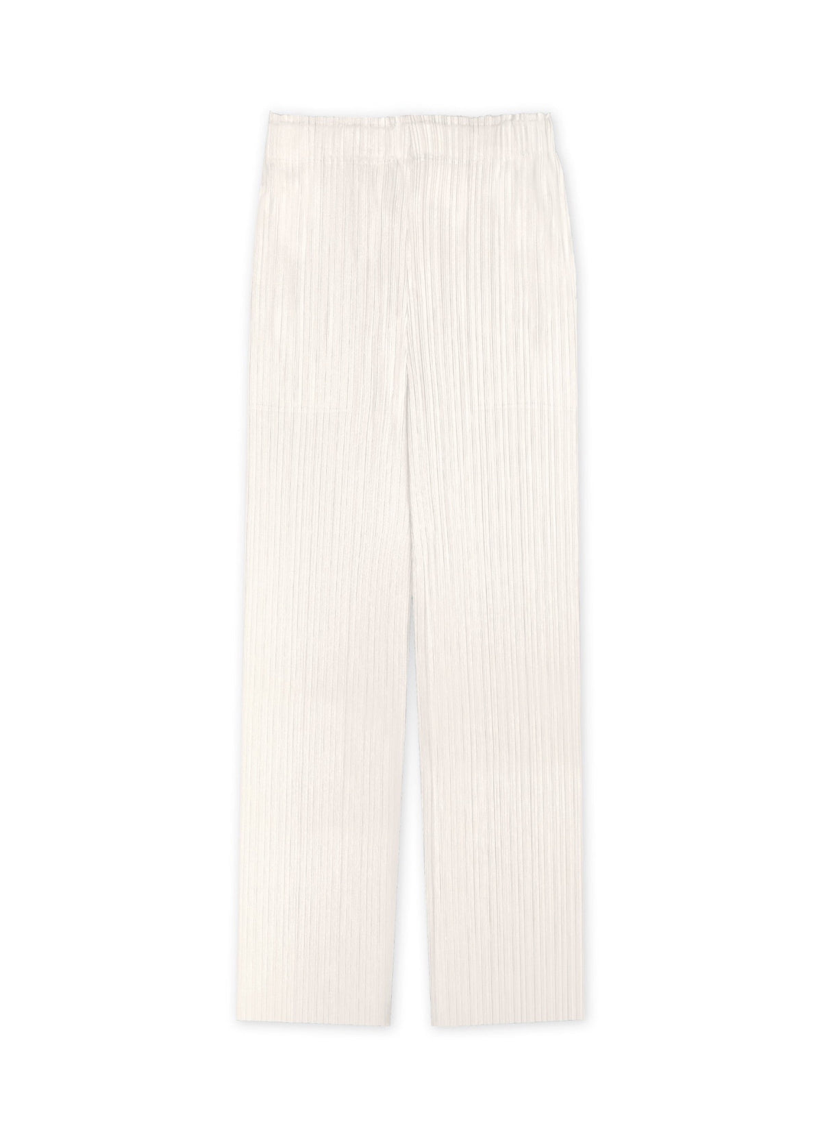 Rachel Plissé Satin Pull-on Pant