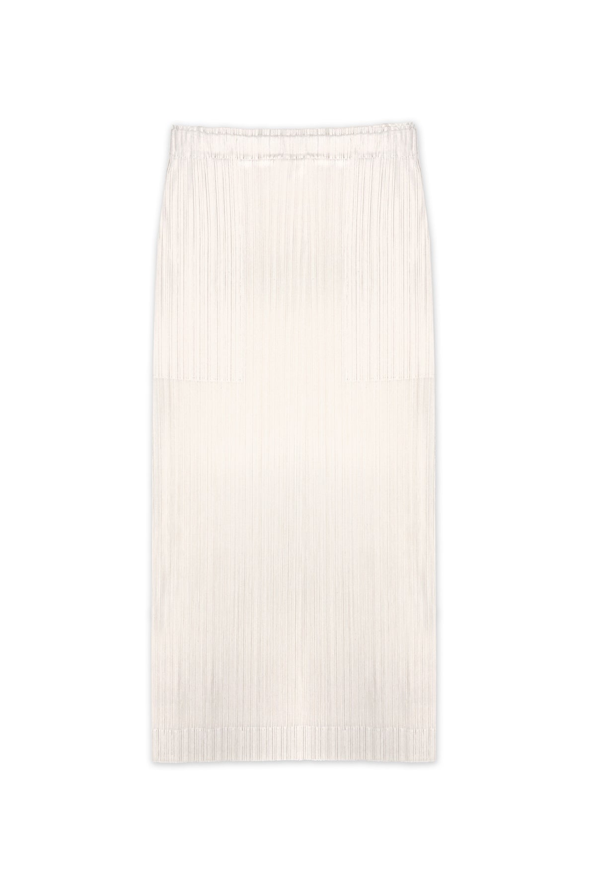 Madison Plissé Side Slit Skirt