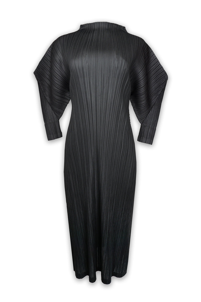 (Restocked) Hera Plissé Satin Sculpture Dress