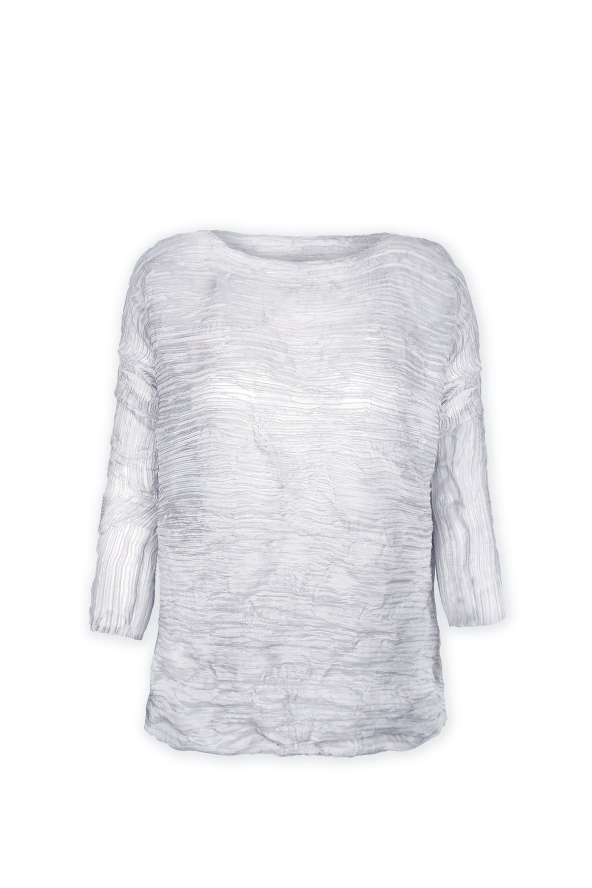 Ruth Sheer Crinkled Texture Tunic