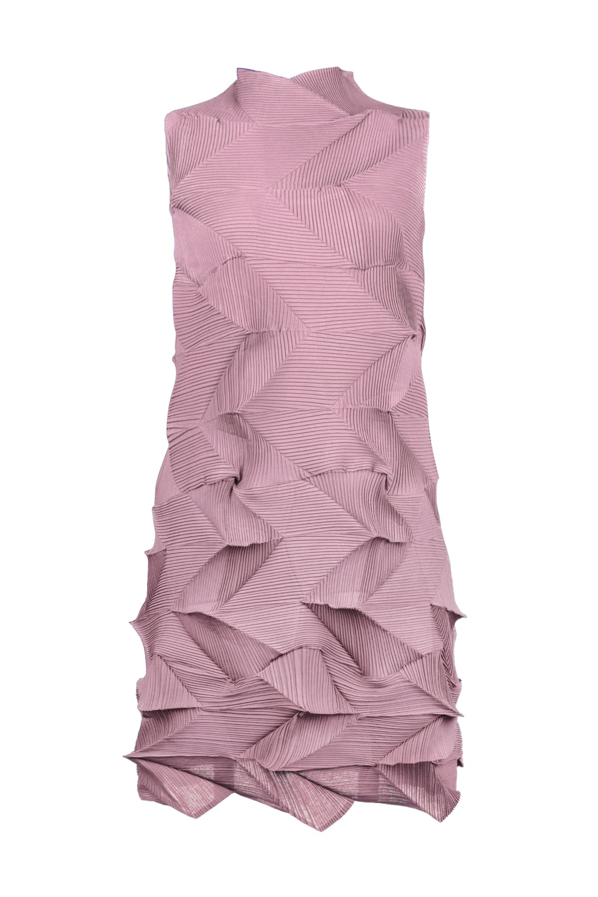 Amara Prismatic Pleats Dress