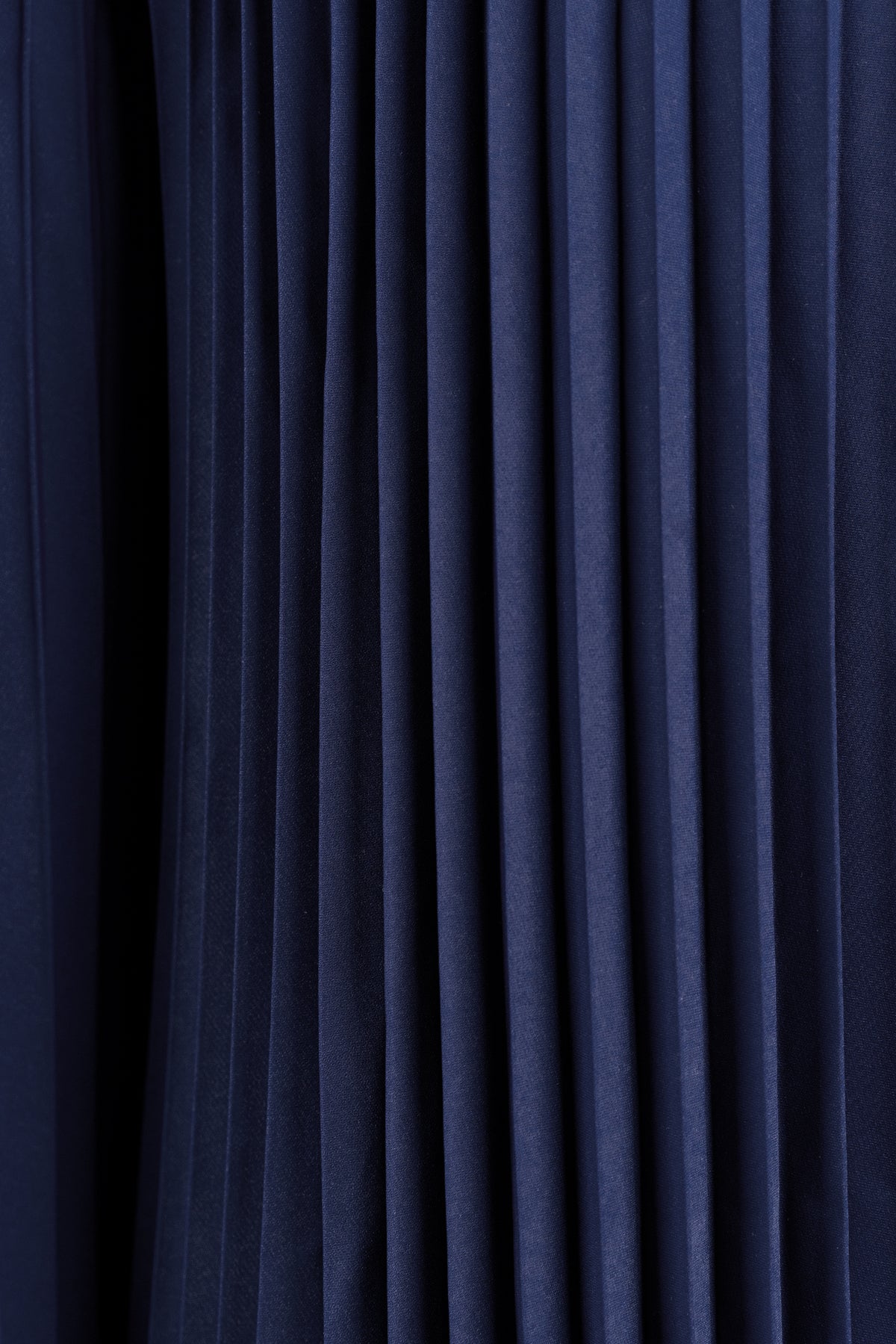 Eve Plissé Palazzo Pant - Navy