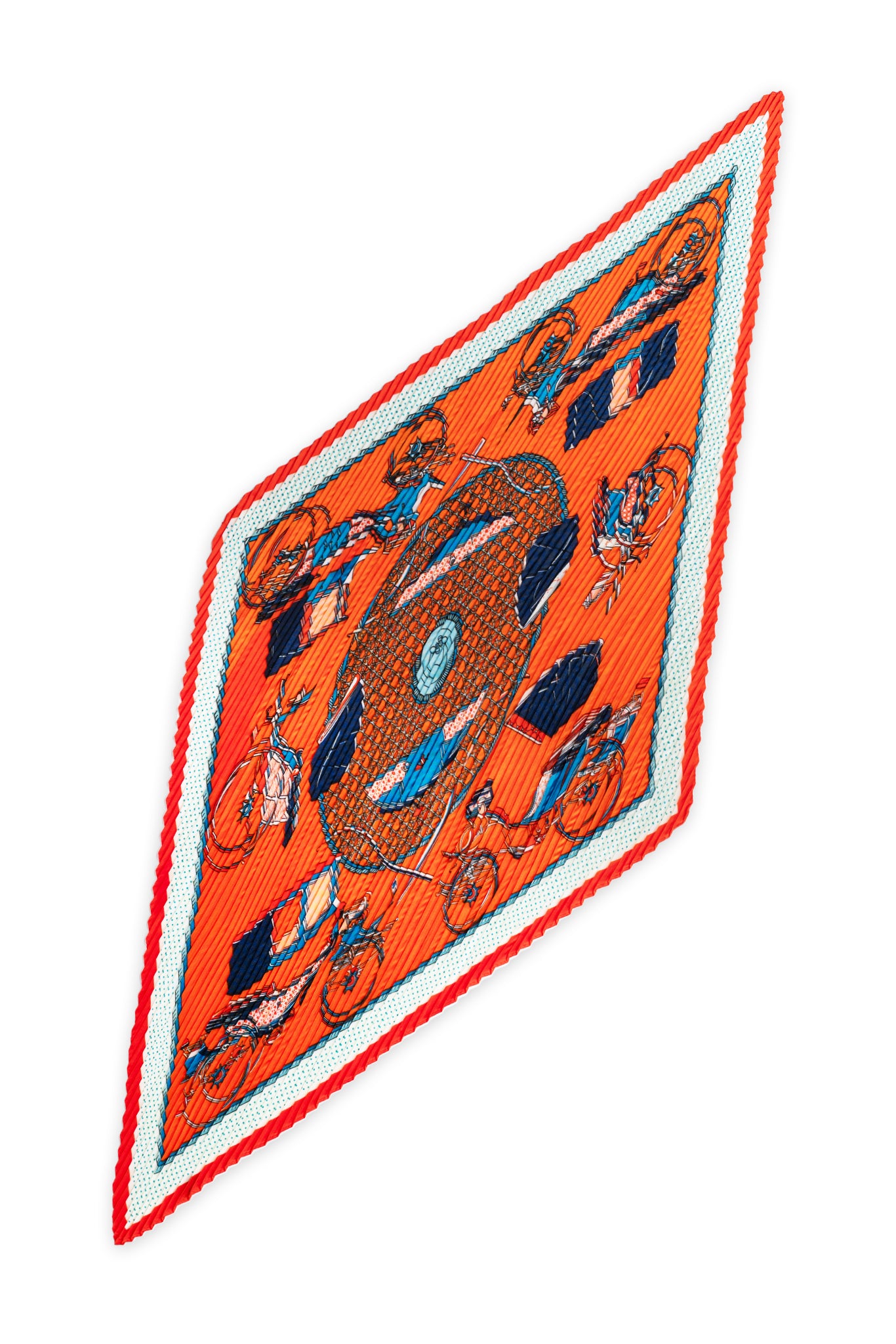 Lillian Plissé Petit Scarf – Wild Cosmos
