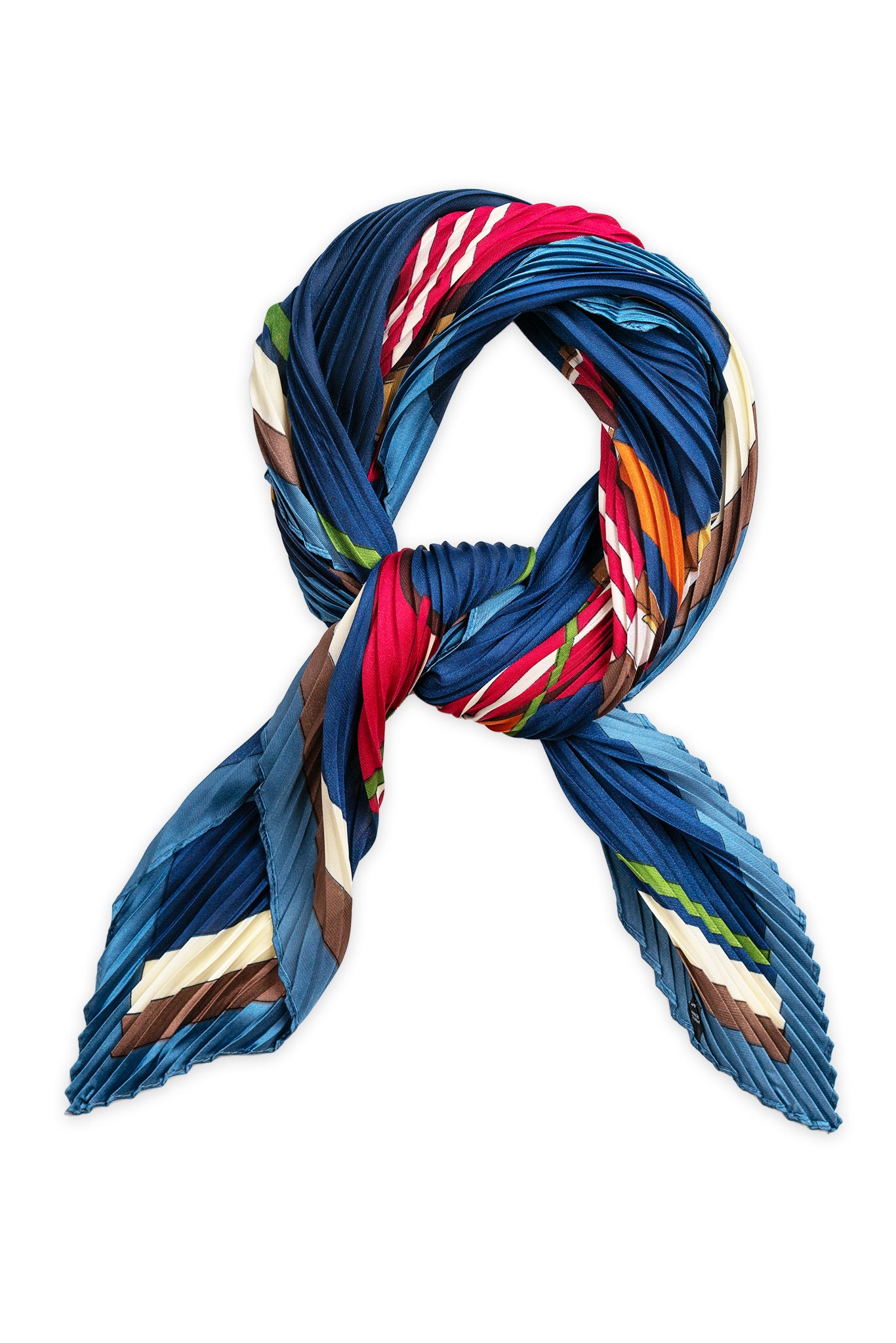 Cecilia Plissé Petit Scarf – Wild Cosmos