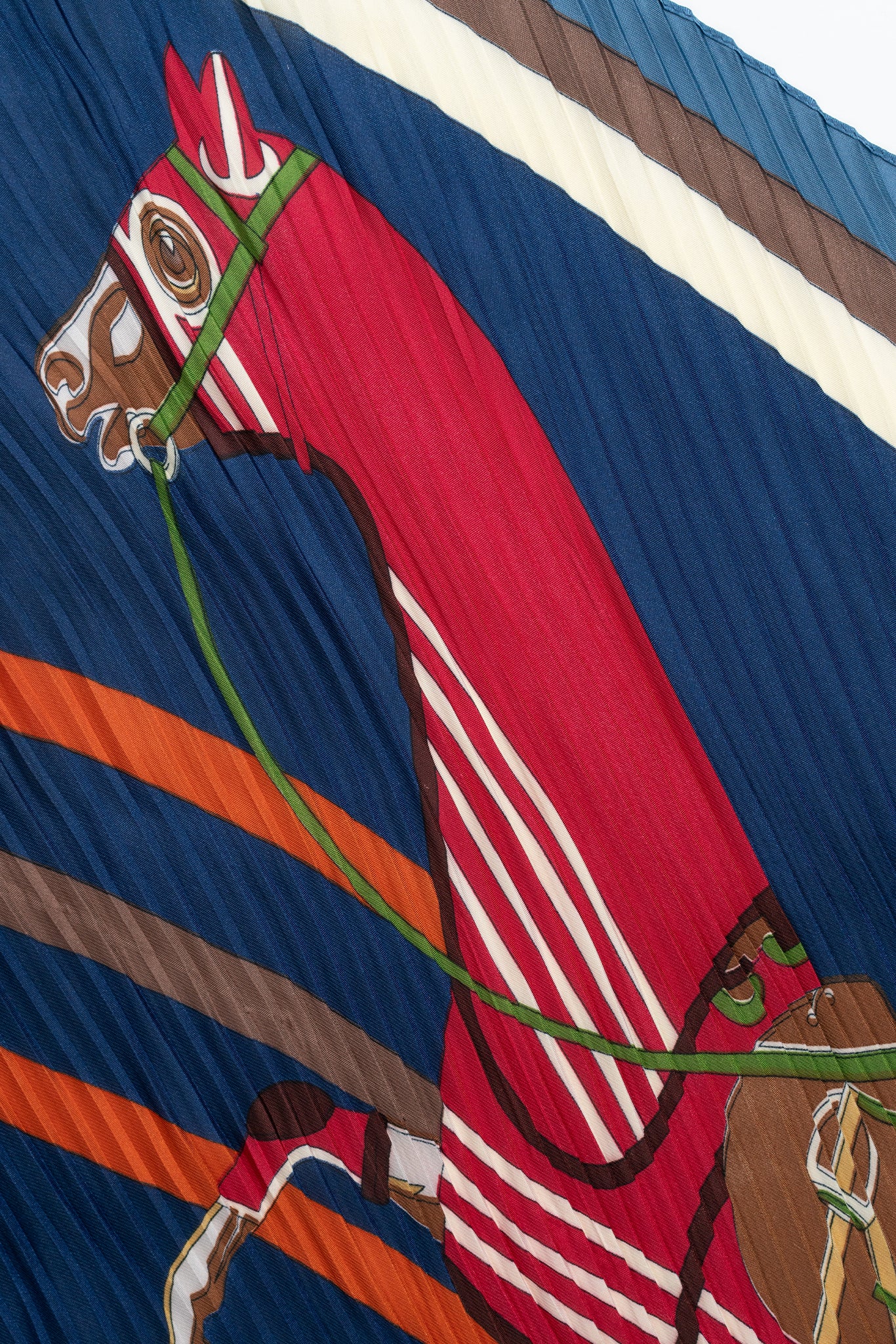Cecilia Plissé Petit Scarf – Wild Cosmos