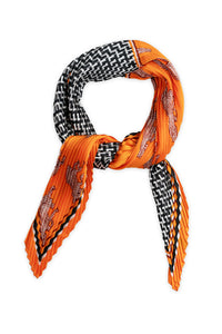 Mellisa Zebra Plissé Petit Scarf