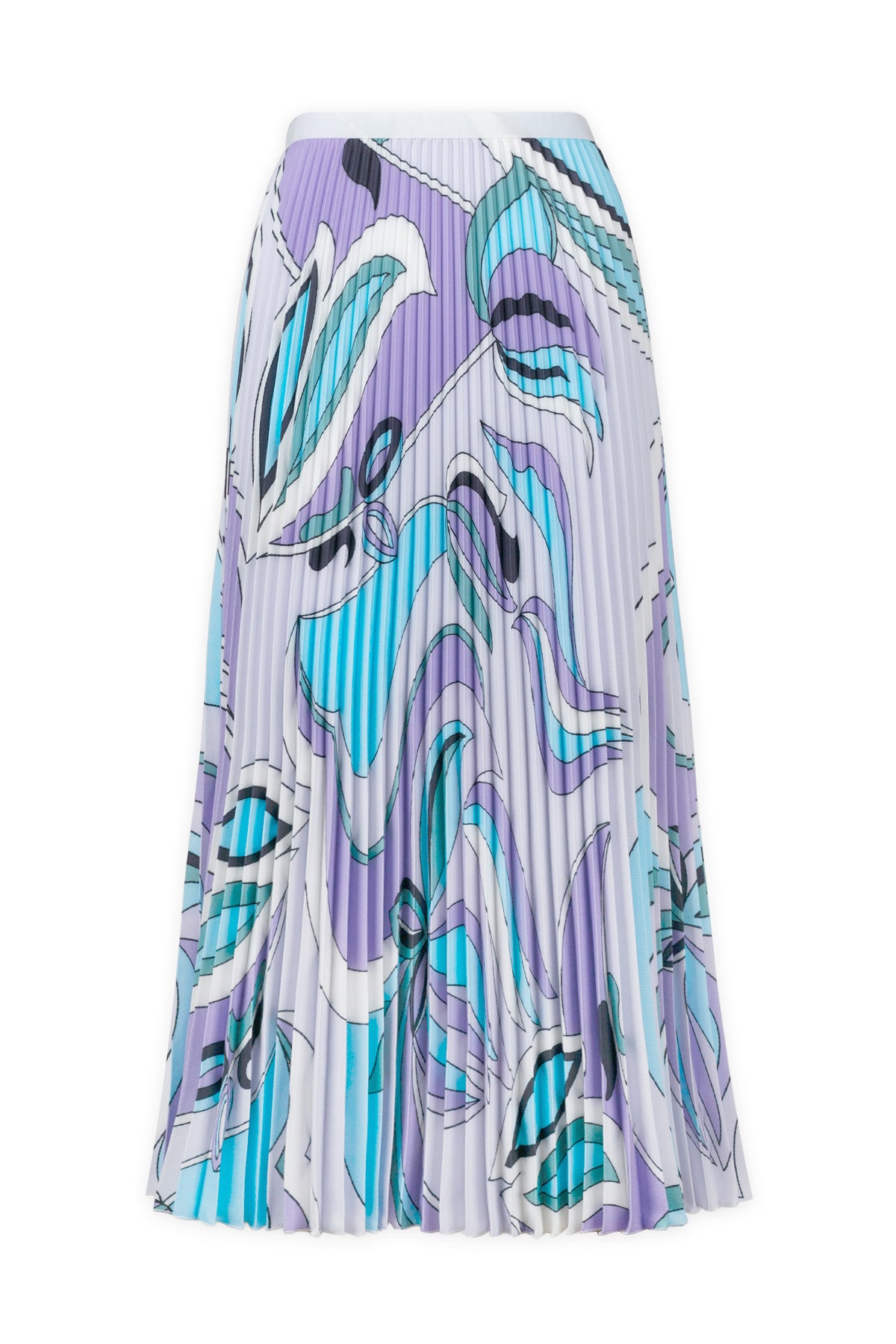Sierra Sorbet Swirl Pleated Skirt