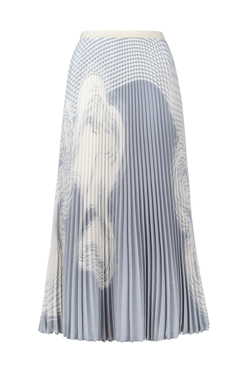 Diana Arabesque Pleated Skirt